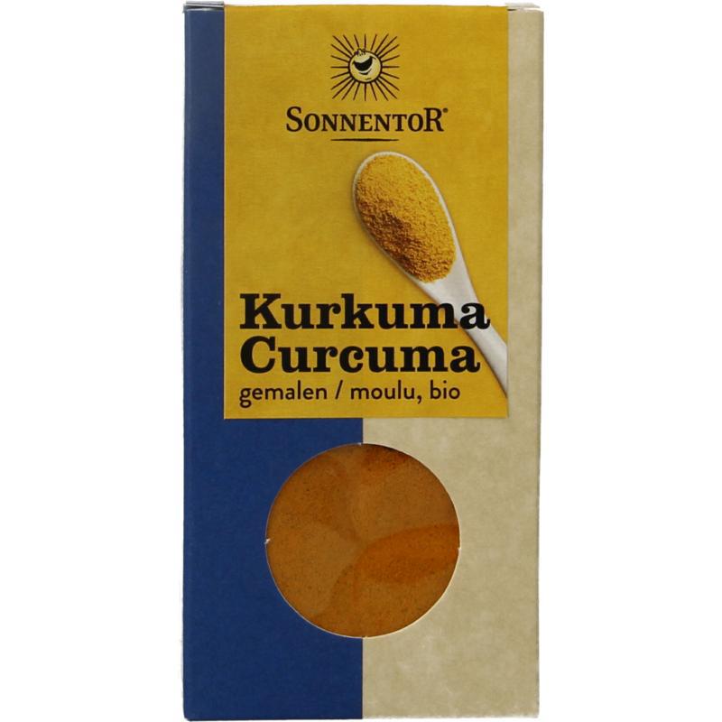 Kurkuma gemalen bio