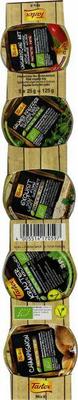 Tartex pate smakenset 2 bio 125gr