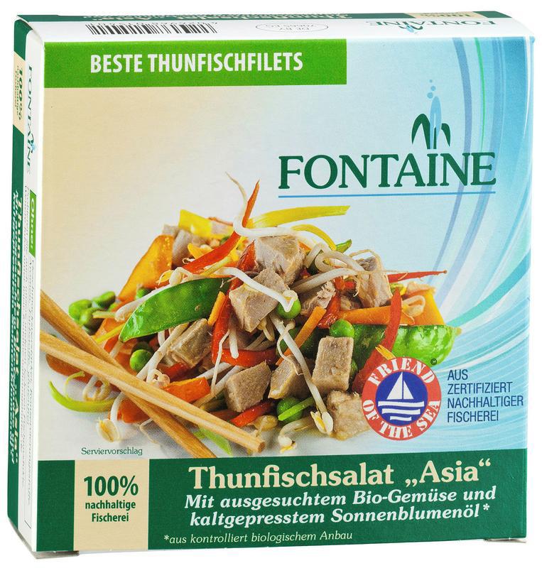Aziatische tonijnsalade