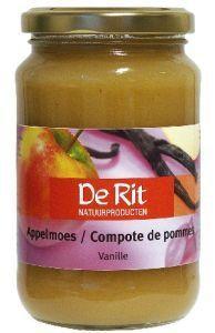 Merkloos de rit appelmoes vanille 360g