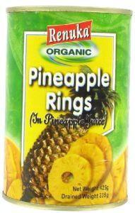 renuka ananas ringen 425g