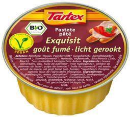 Tartex pate licht gerookt bio- 50gr