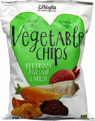 Trafo Groente chips wortel/pastinaak/rode biet bio