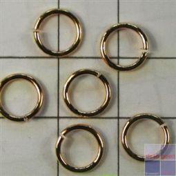 oogje 6mm dik 1 0mm goudkl 100st