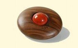 Merkloos joya classic noot jaspis rood 1st