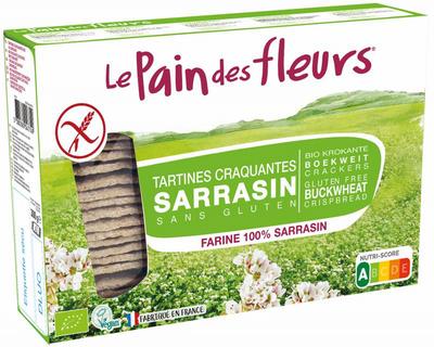 Pain Des Fleurs Krokante crackers boekweit glutenvrij bio