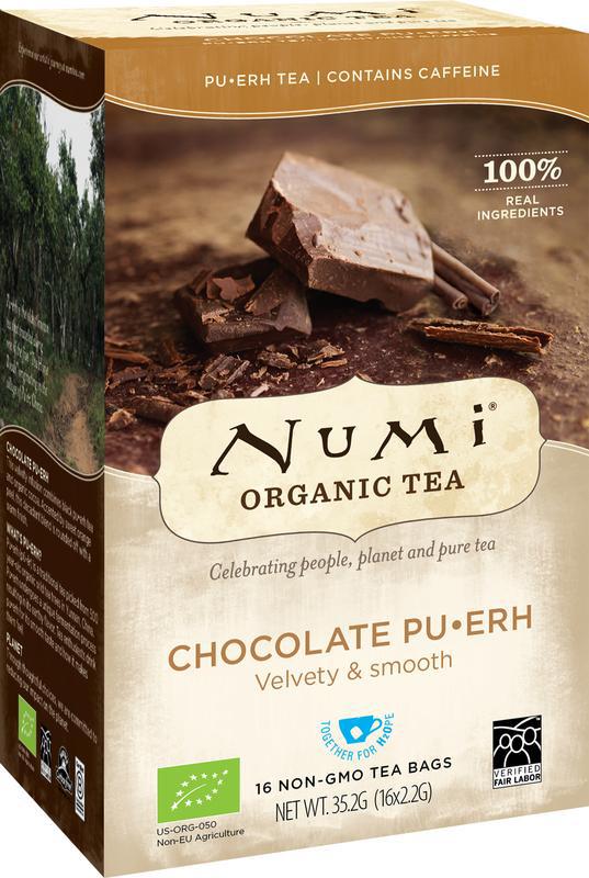 Tea chocolate pu-erh