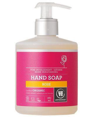 Urtekram handzeep vlb rozenbi- 380ml