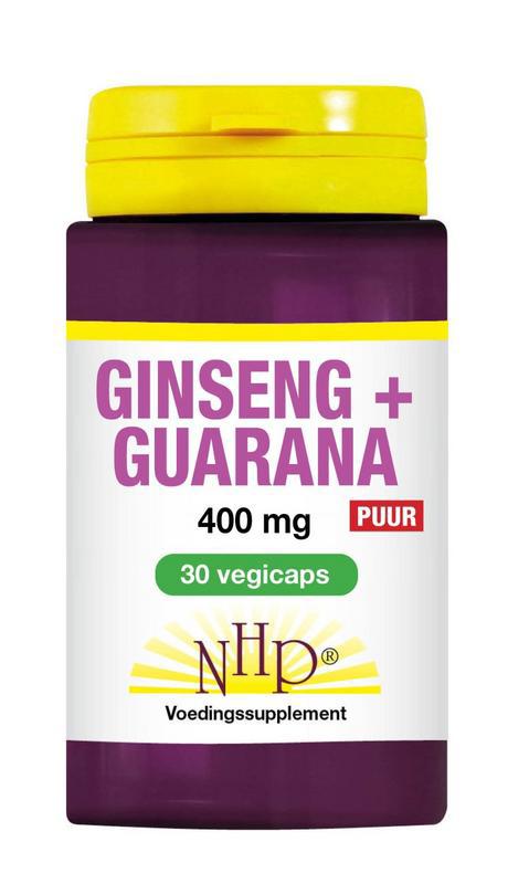 Ginseng guarana 400mg puur