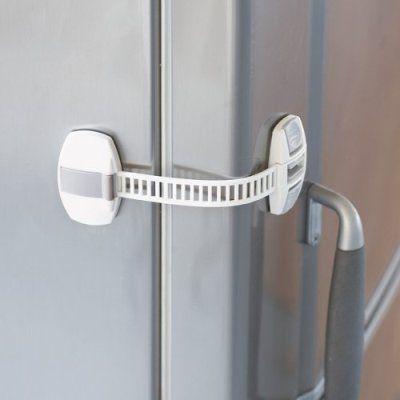 JIPPIES Knijpslot zelfklevend wit 20cm