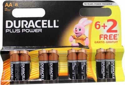 DURACELL plus power aa 6+2 8st