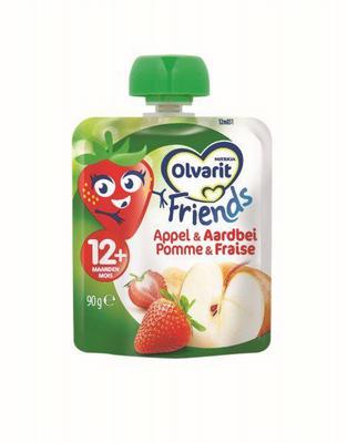 Olvarit 8m frnd appel aardbei - 90gr