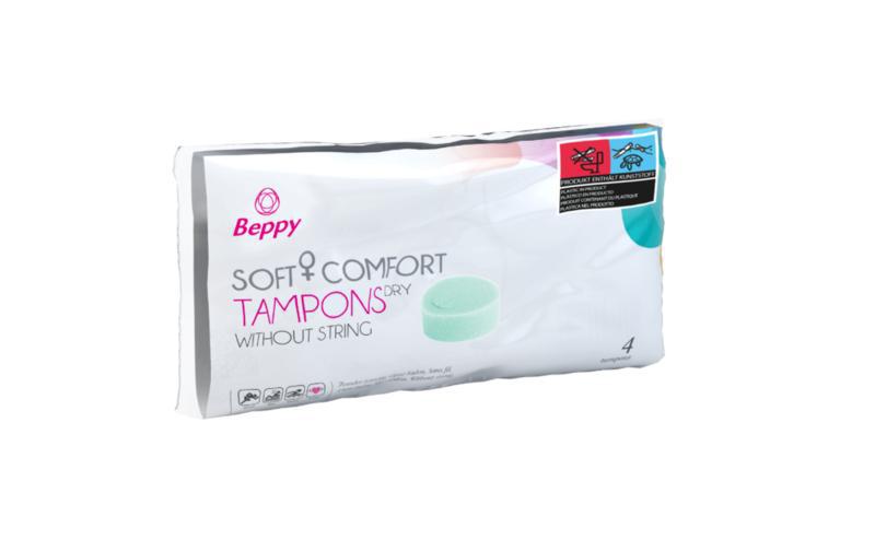 Soft+ comfort tampons dry