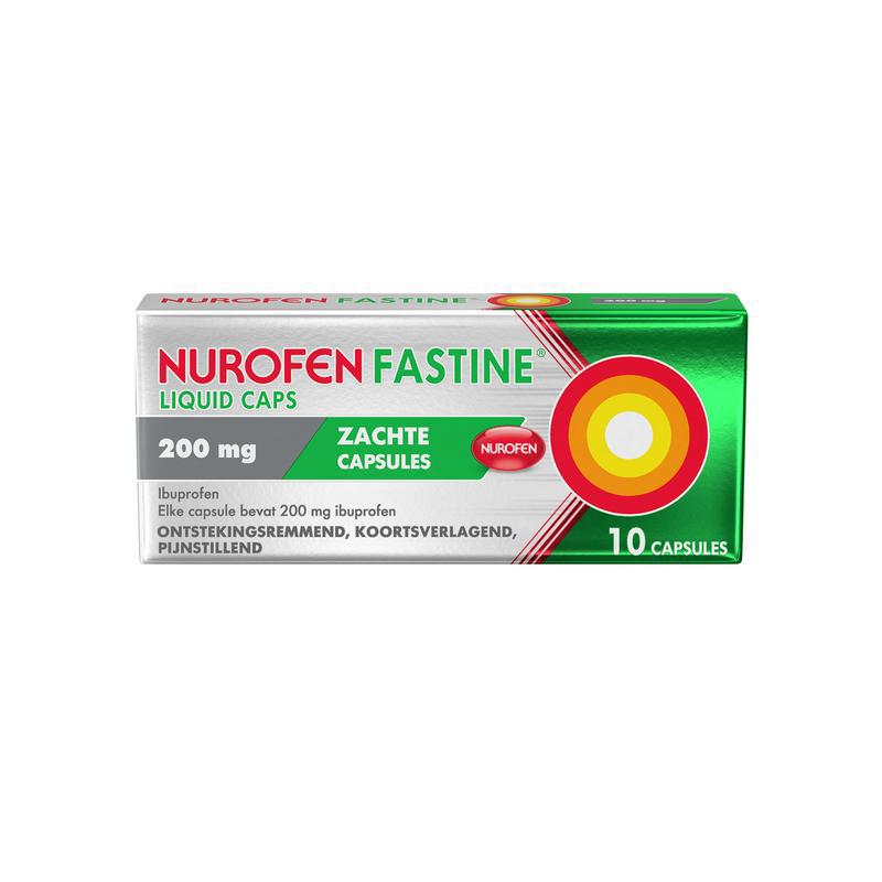 Fastine liquid caps 200 mg
