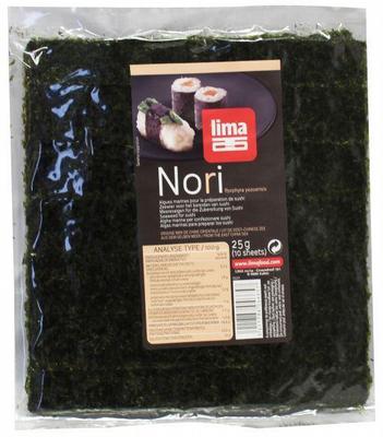 Lima nori bladen 25g