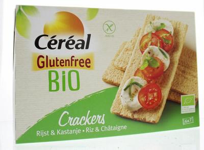 Cereal Cracker rijst kastanje bio