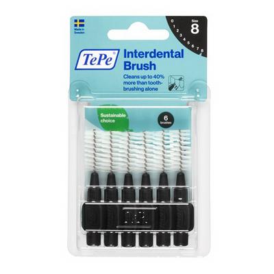 TePe Interdentale rager zwart maat 8