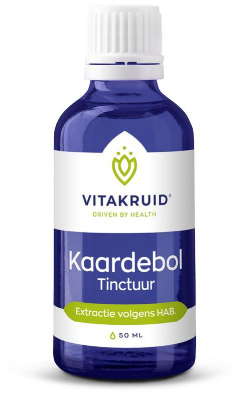 Vitakruid Kaardebol wortel tinctuur extractie volgens HAB