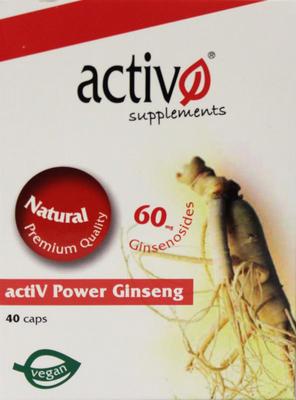 Activo power ginseng 60mg- 40cp