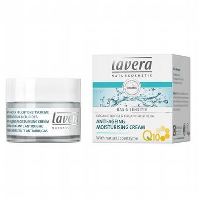 Lavera Basis Sensitiv anti-ageing creme cream Q10 bio EN