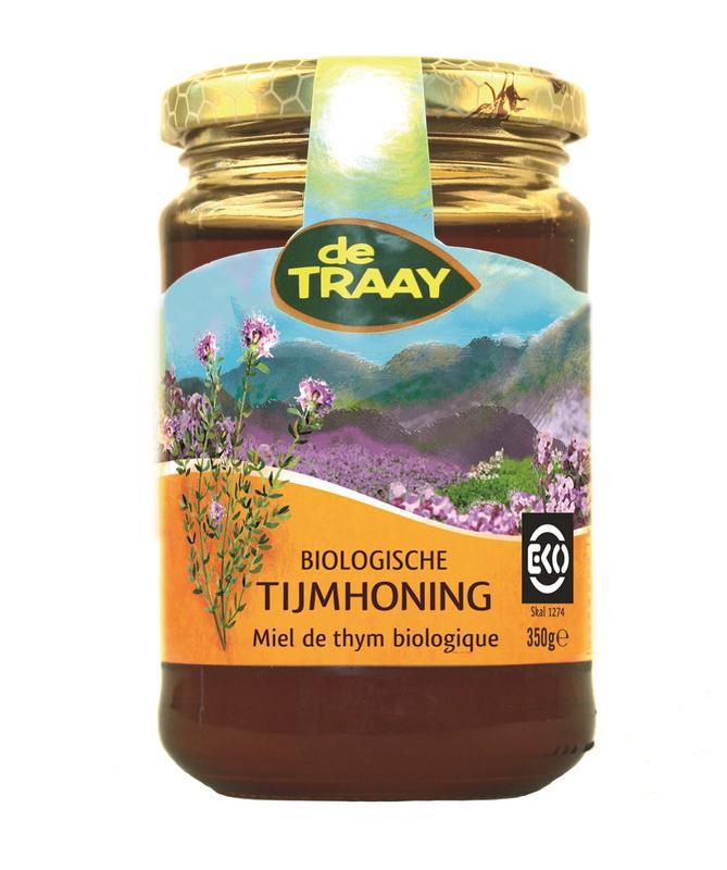 Tijm- met bloemenhoning eko bio