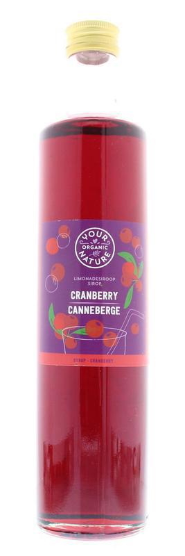 Cranberry siroop bio