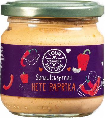 Your Organic Nature Sandwichspread hete paprika