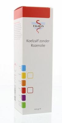 Fagron Koelzalf zonder rozenolie doos & bijsluiter