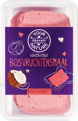 Your Organic Nature Kokosbrood bosvruchtensmaak bio