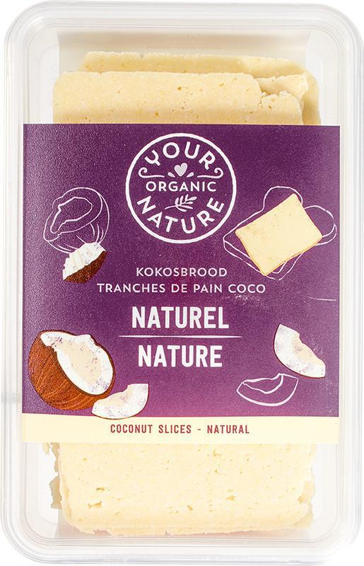 Kokosbrood naturel met honing bio