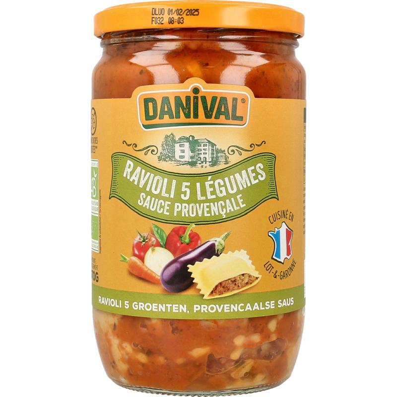 Ravioli met groenten bio