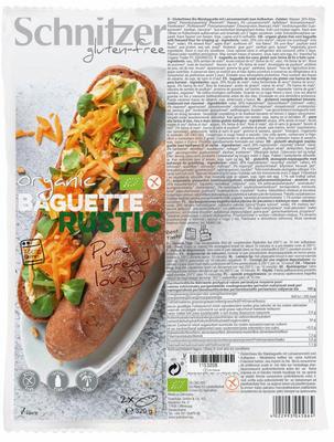 Schnitzer Baguette rustic 160 gram glutenvrij bio