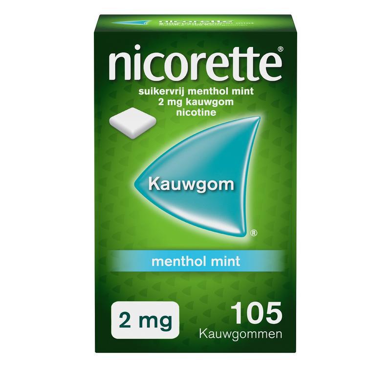 Kauwgom 2mg menthol mint