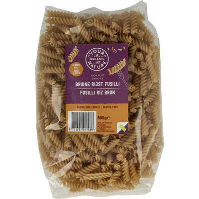 Your Organic Nature Bruine rijst pasta glutenvrij