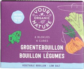 Your Organic Nature Heldere groentebouillon zoutarm bio