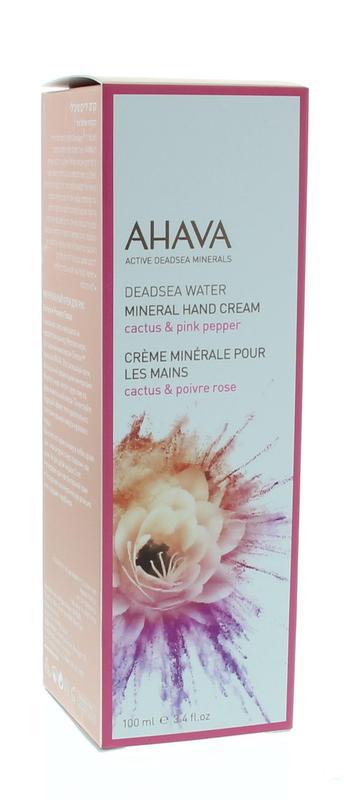 Mineral hand cream cactus & pink pepper