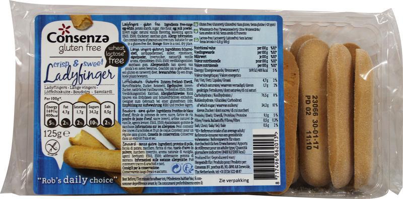 lange vingers 125g