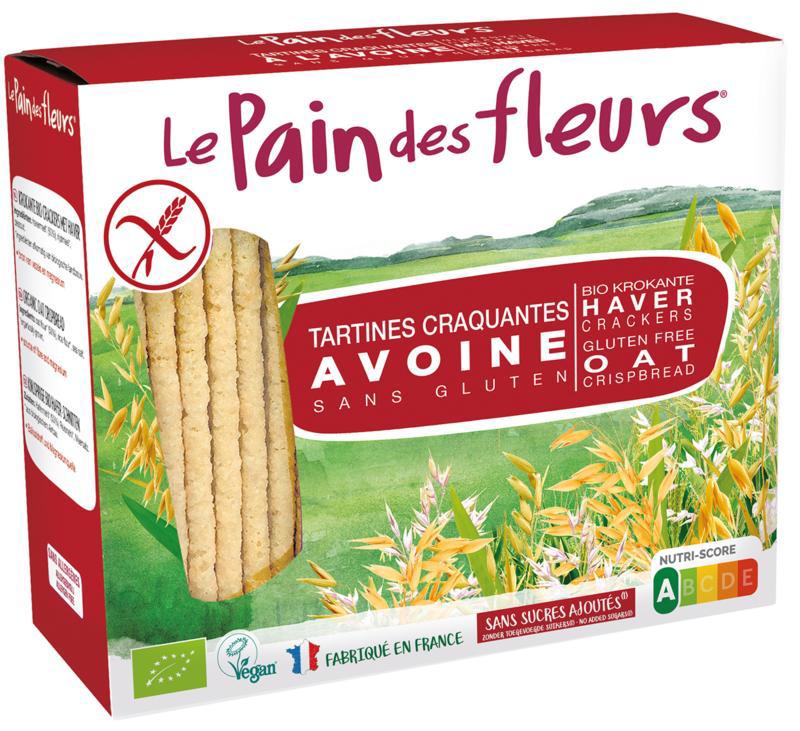 Krokante crackers haver glutenvrij bio?