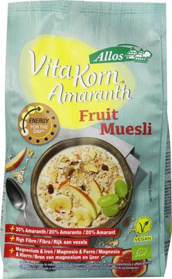 Allos vita korn muesli fruit 375 gram
