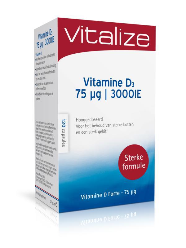 Vitamine D3 forte 75mcg