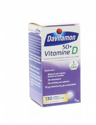 Davitamon Vitamine D 50+ smelttablet