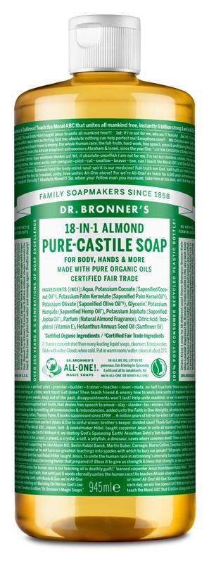 Liquid soap amandel
