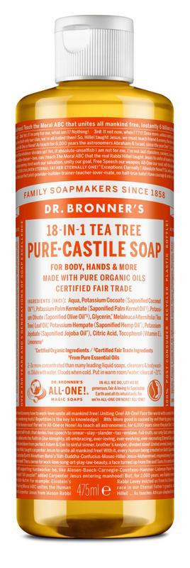 Liquid soap tea tree