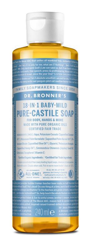 Liquid soap baby mild