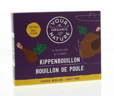 Your Organic Nature Kippenbouillonblokjes helder zonder gist bio