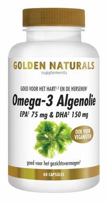 Golden Naturals Omega 3 algenolie liquid capsules
