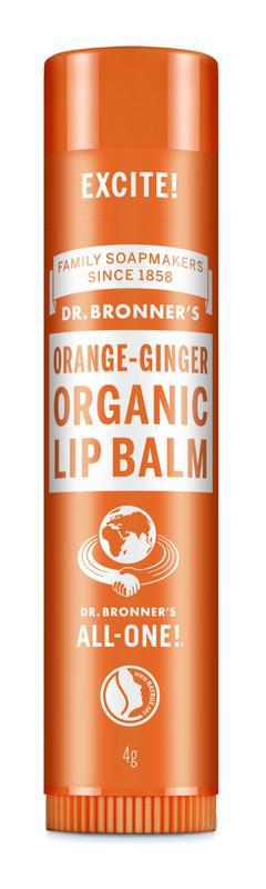 Lipbalsem sinaasappel gember