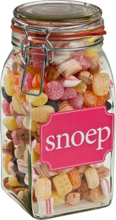 Weckpot snoep oud Hollands
