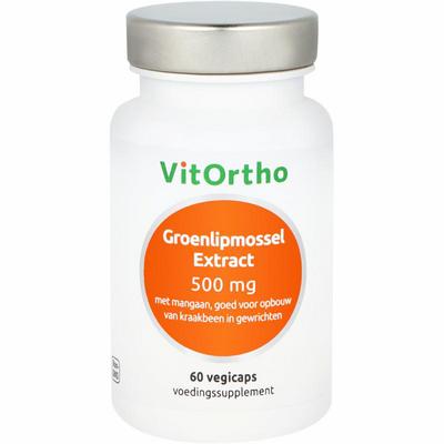 VitOrtho Groenlipmossel extract 500mg