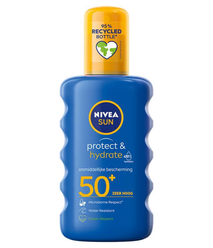 Sun protect & hydrate zonnespray SPF50